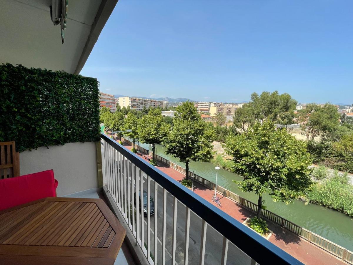 Vue Sur Mer - Magnifique Appartement Tout Confort - Terrasse Et Parking Prive Cagnes-sur-Mer Exterior foto